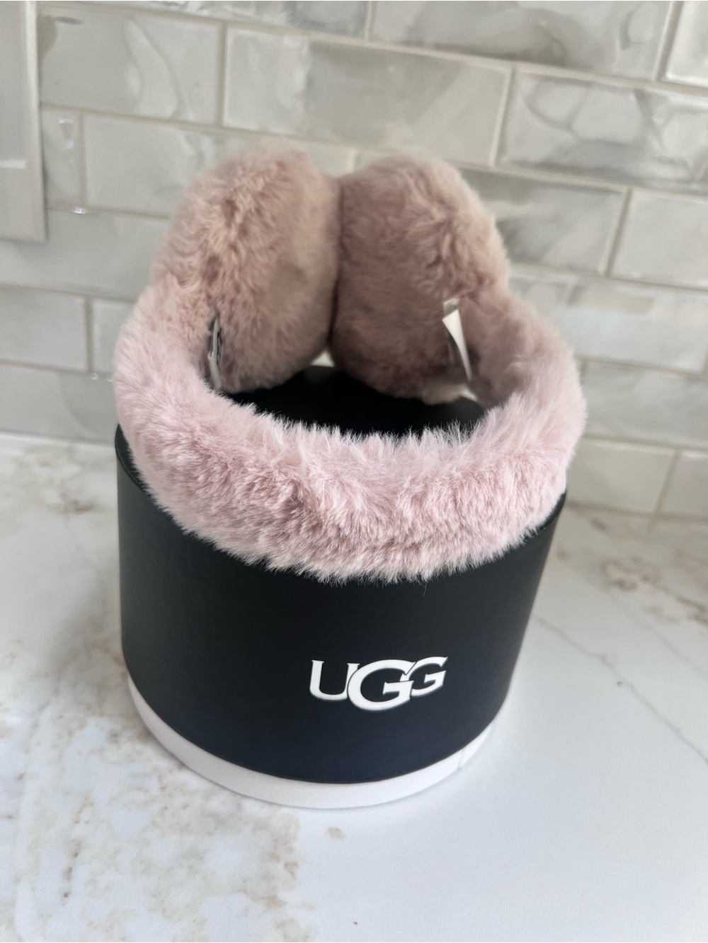 UGG Plush Light Pink Earmuffs